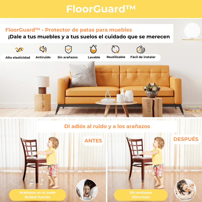 FloorGuard™ - Protector de patas para muebles