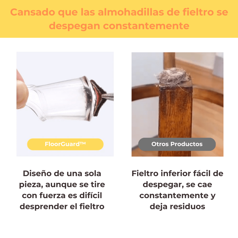 FloorGuard™ - Protector de patas para muebles