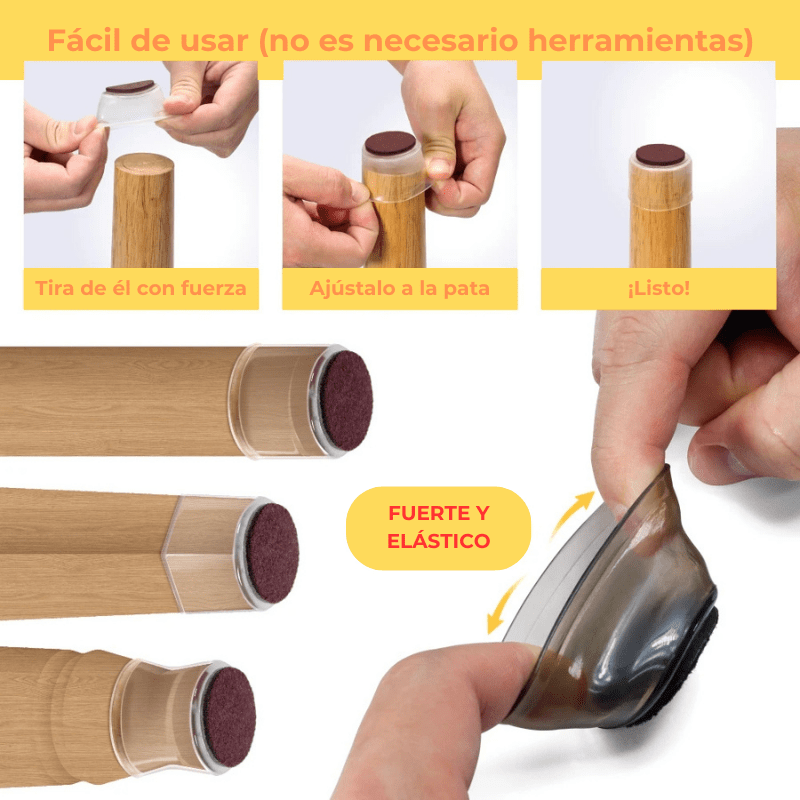 FloorGuard™ - Protector de patas para muebles