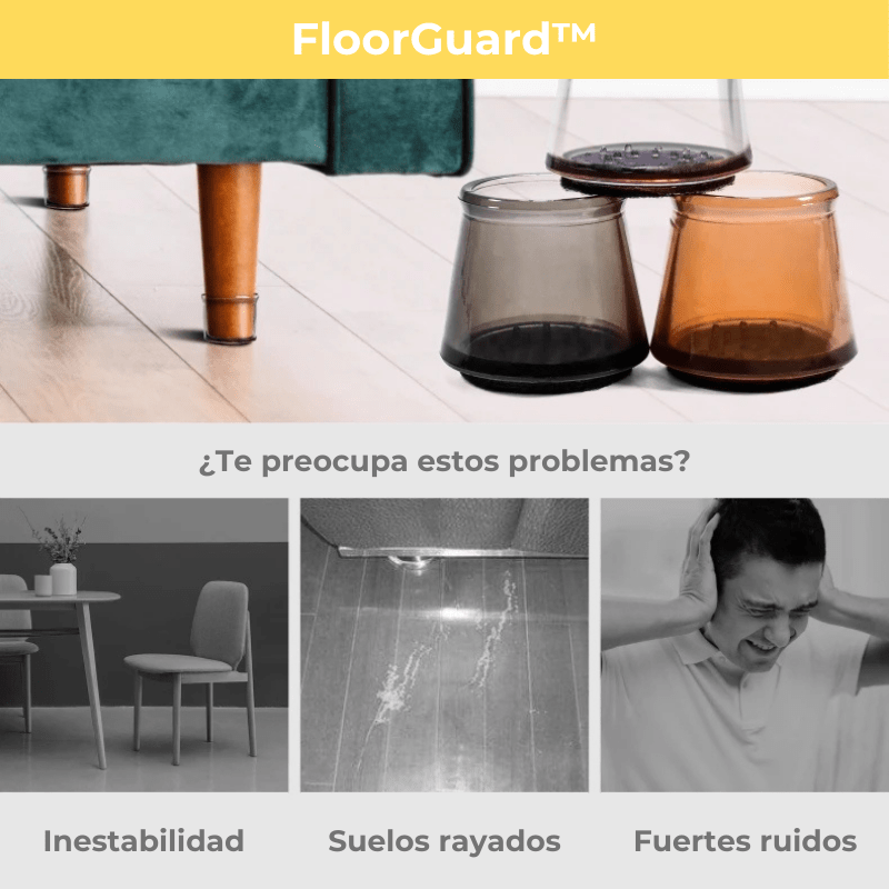 FloorGuard™ - Protector de patas para muebles