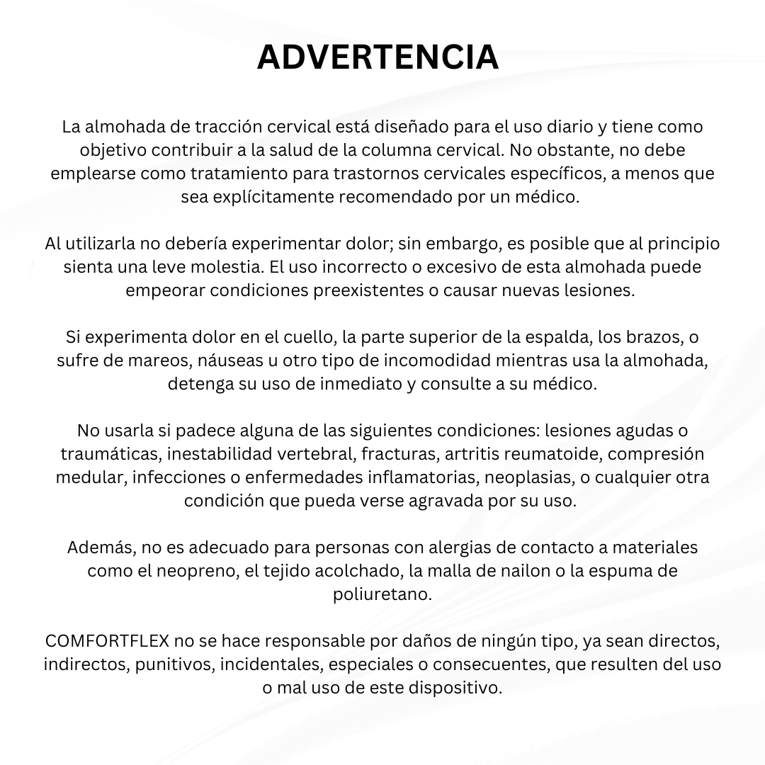Almohada Cervical | ComfortFlex™
