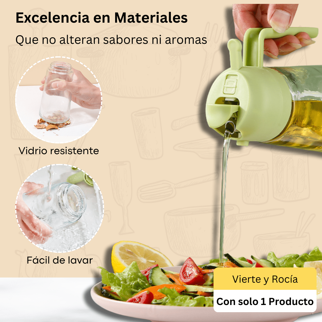 Pulverizador de Aceite 2 en 1 | SprayChef™