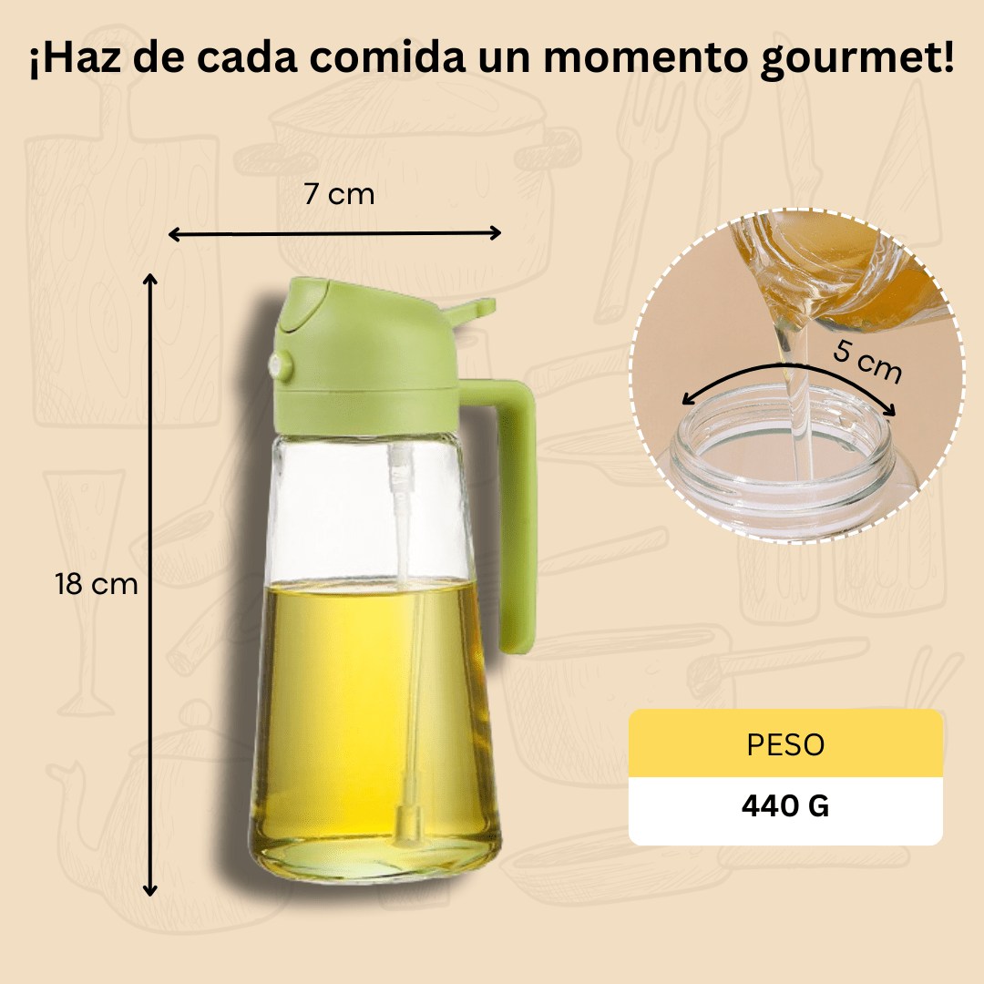 Pulverizador de Aceite 2 en 1 | SprayChef™