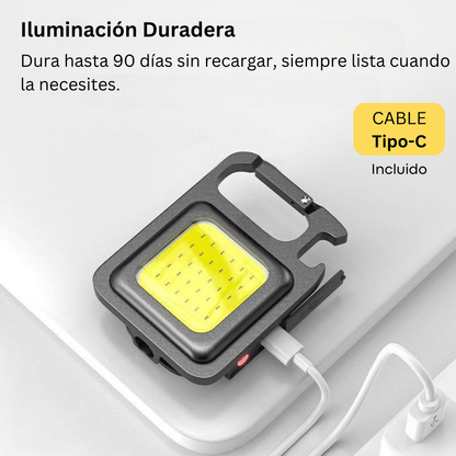 2 Mini linternas LED Recargables | GlowKey Pro™